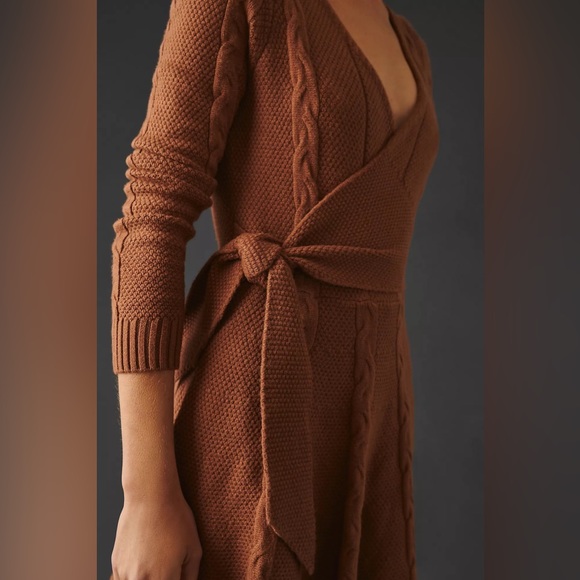 Anthropologie Greylin Wrap Sweater Dress - Picture 12 of 16